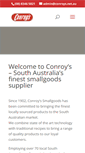 Mobile Screenshot of conroys.net.au